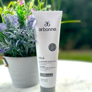 Arbonne Clarifying Detox Mask (Unopened) w/ Exfoliating Charcoal